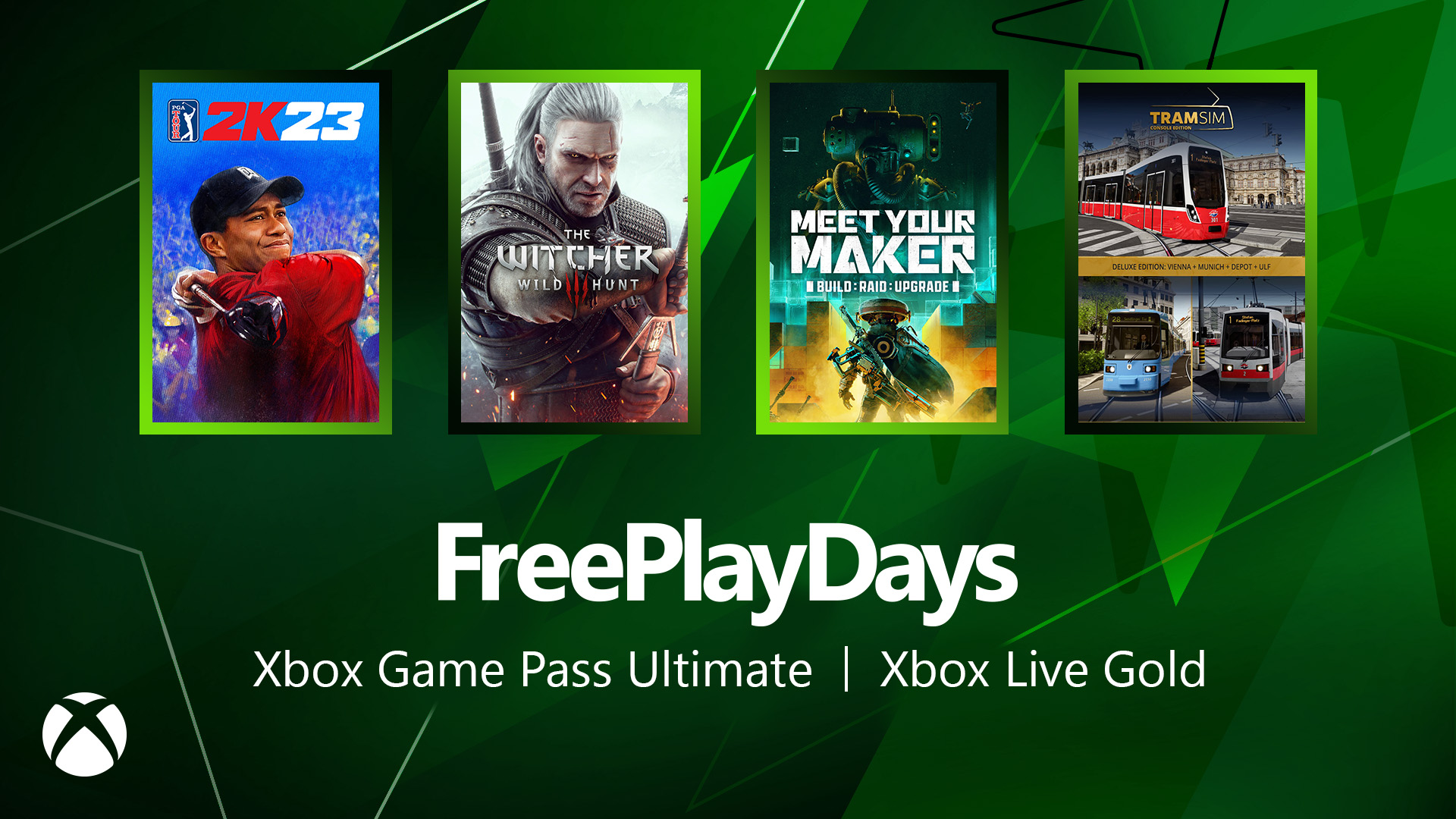 Free Play Days – PGA Tour 2K23, The Witcher 3: Wild Hunt, Meet Your Maker, and TramSim