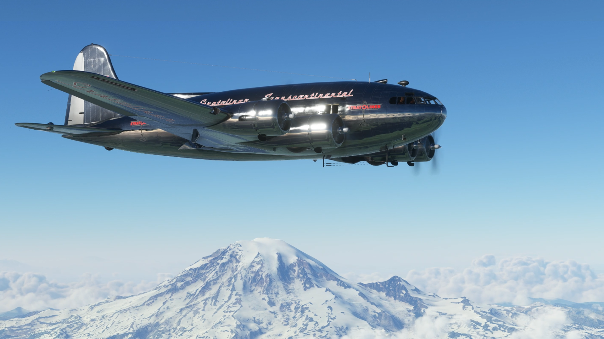 Microsoft Flight Simulator Releases Native Legend 10: Boeing 307 Stratoliner