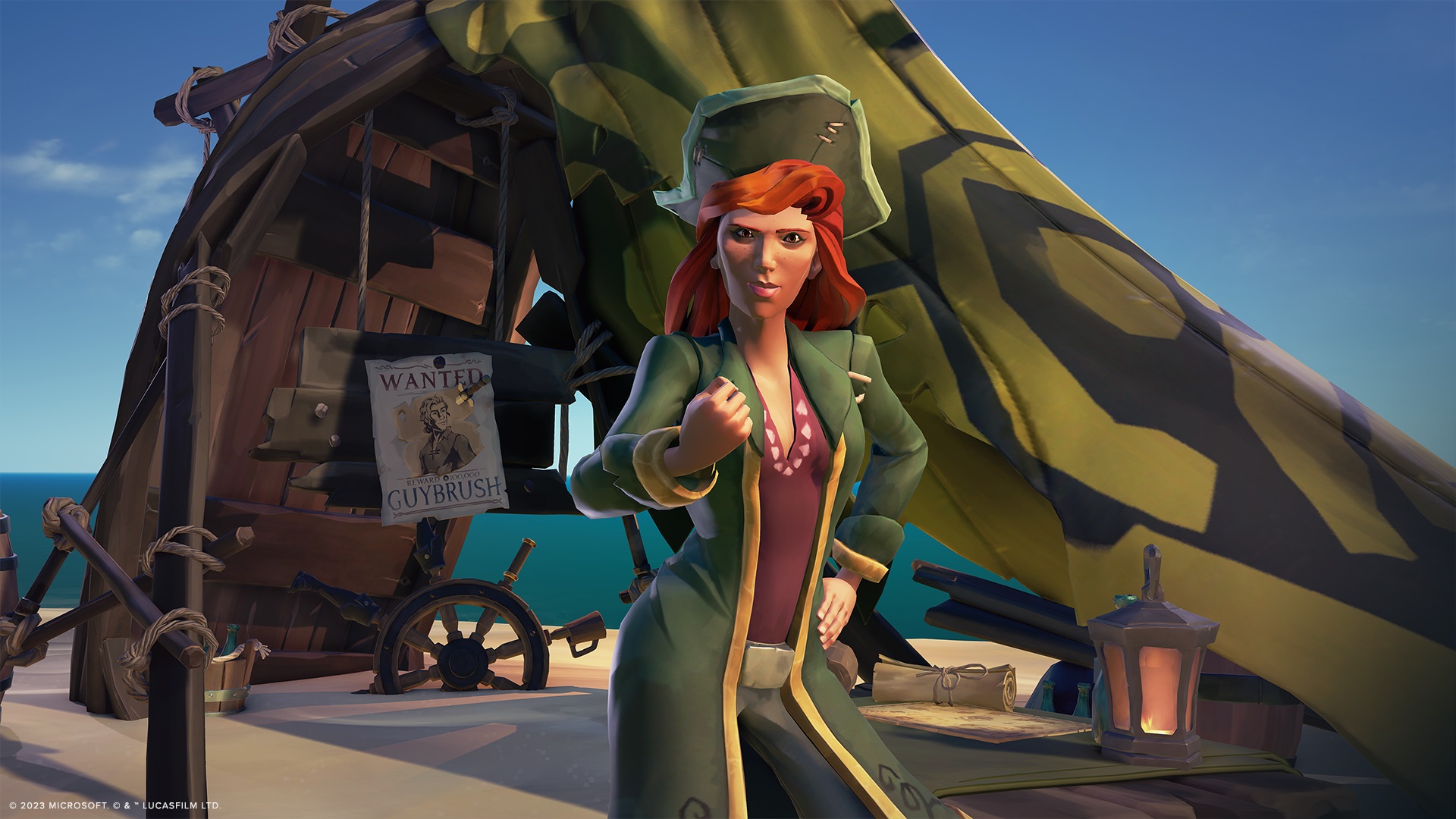 Sea of Thieves: The Legend of Monkey Island Begins with a Model New Tall Story