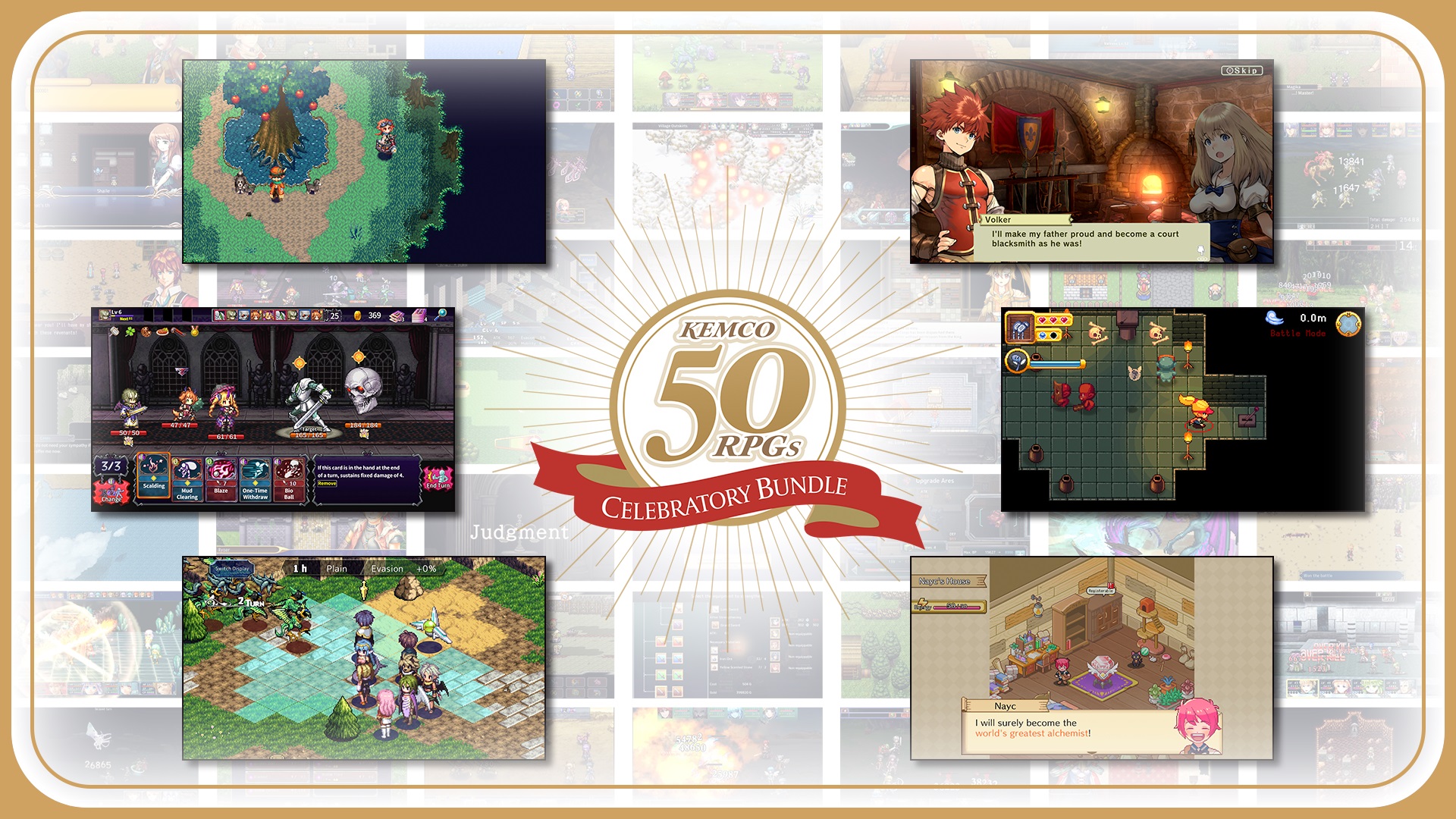 Play By the Historical past of Kemco Video games with the Kemco: 50 RPGs Celebratory Bundle