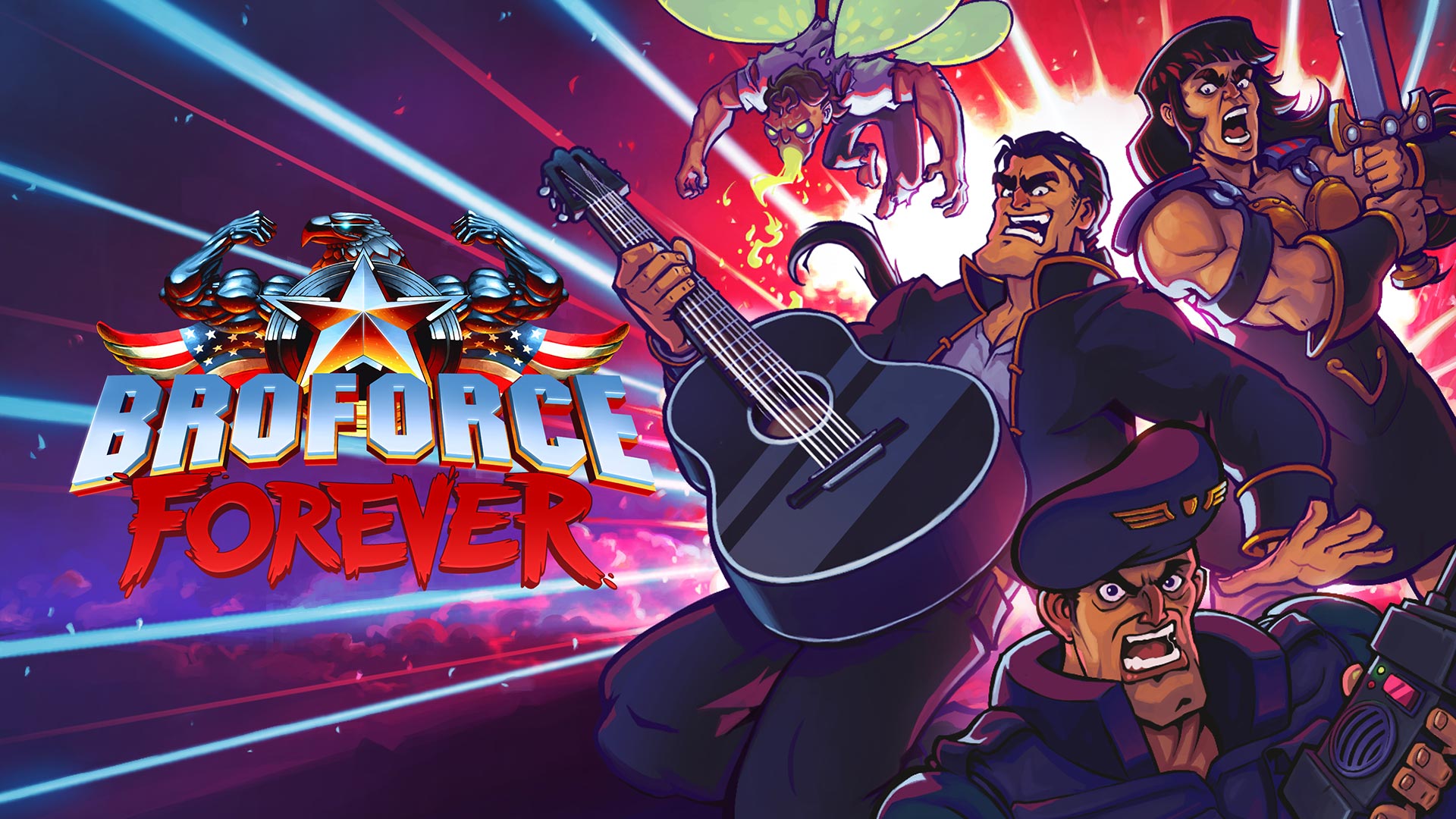 Meet Broforce Eternally’s Outrageous New Playable Heroes