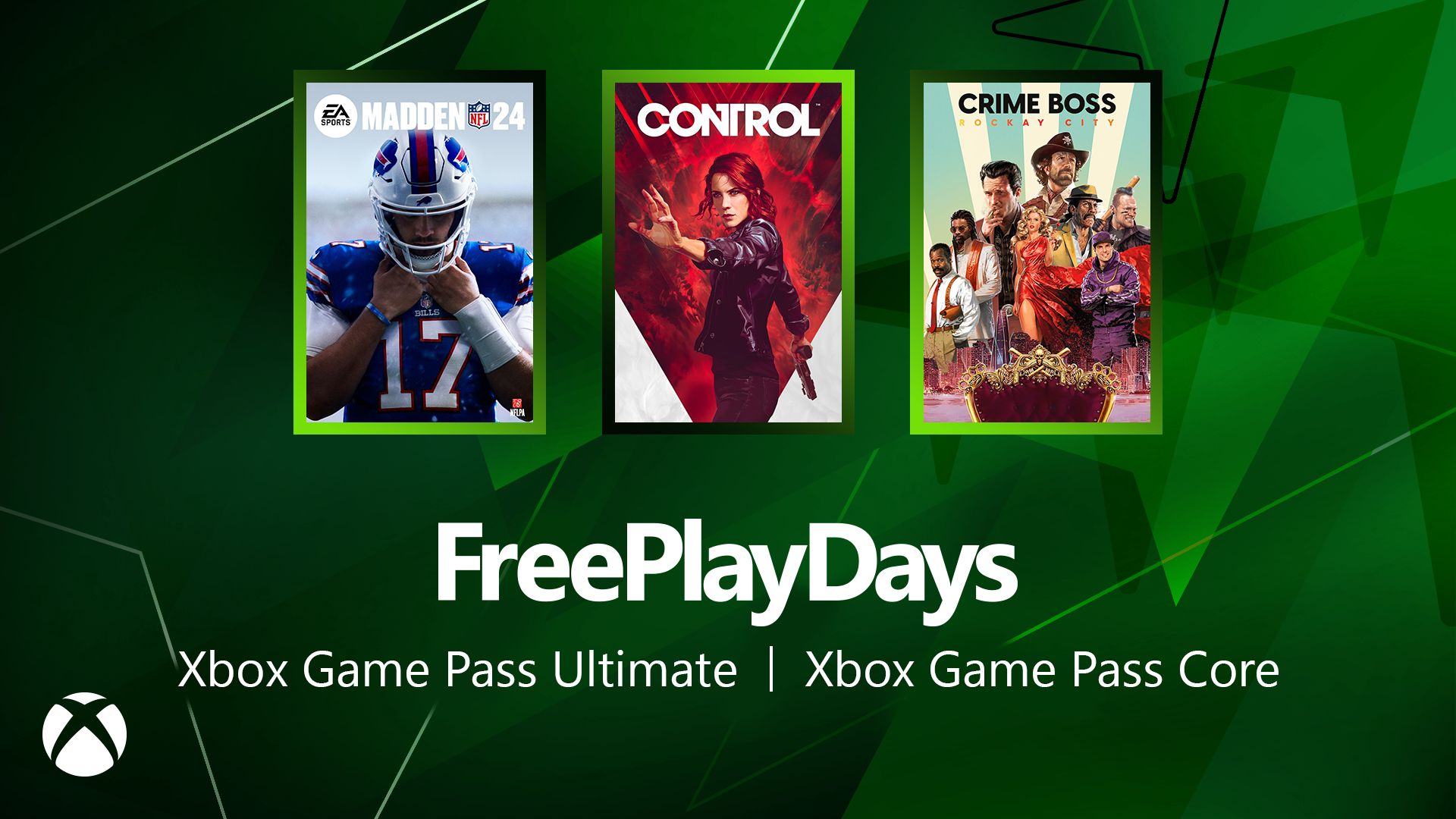 Free Play Days – Madden NFL 24, Management, and Crime Boss: Rockay Metropolis